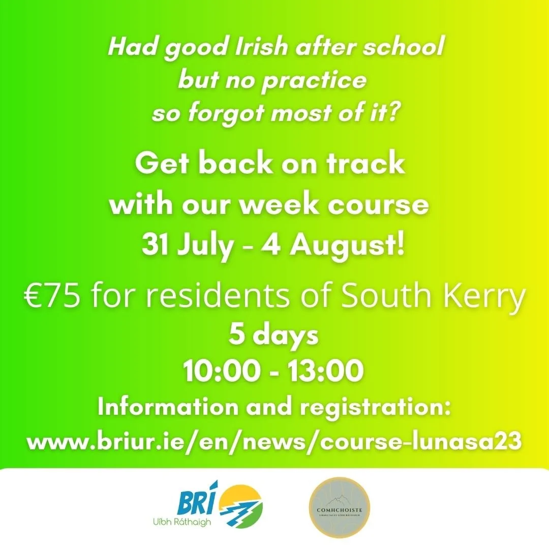 Intermediate Irish course