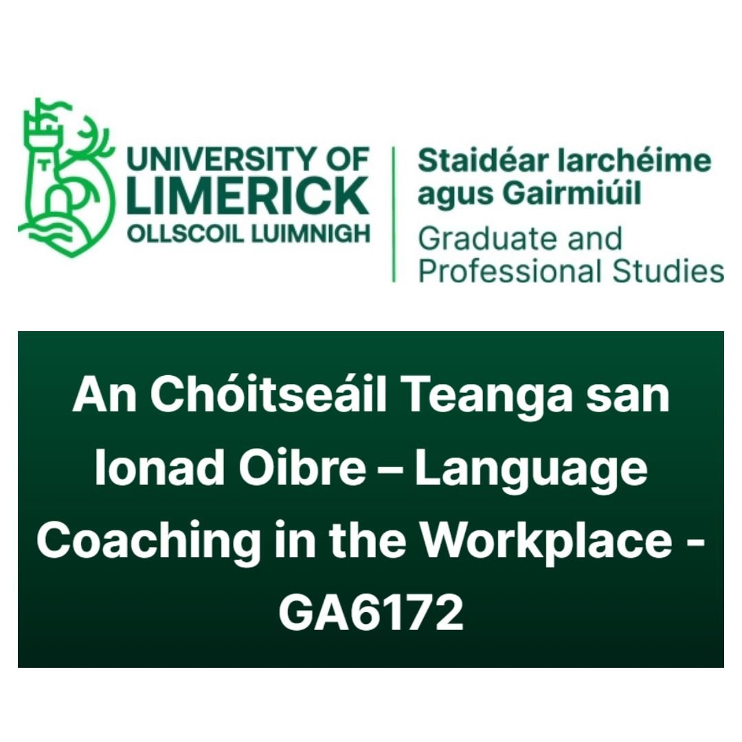 Cúrsa le hOllscoil Luimnigh sa Chóitseáil Teanga (ar líne)