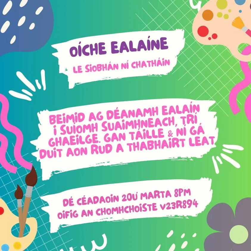 Oíche Ealaíne le Siobhán Ní Chatháin