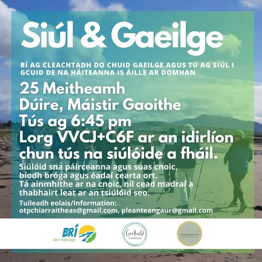 Siúl &amp; Gaeilge