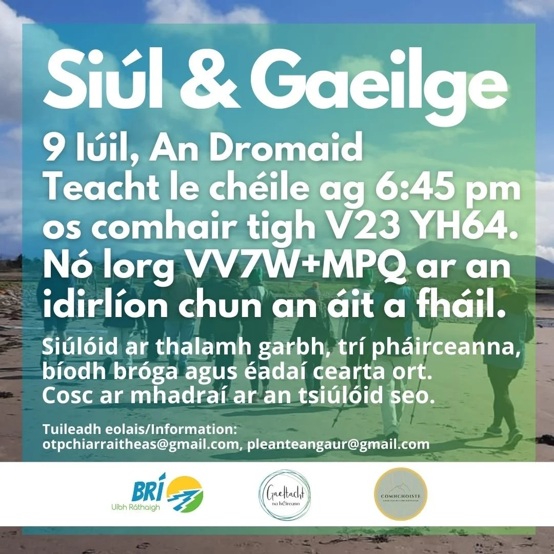 Siúl &amp; Gaeilge
