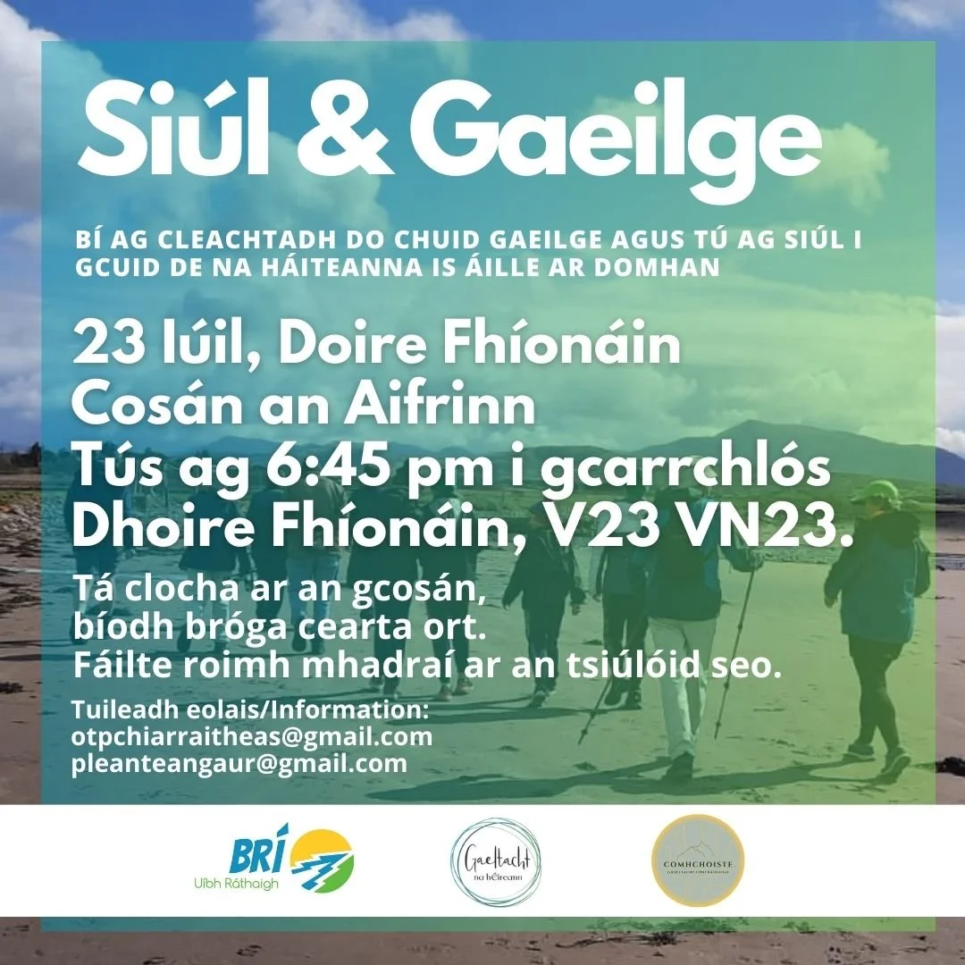 Siúl &amp; Gaeilge
