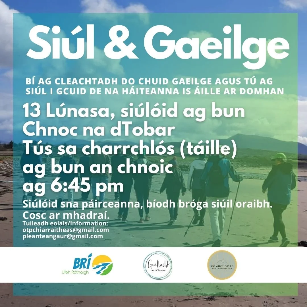 Siúl &amp; Gaeilge
