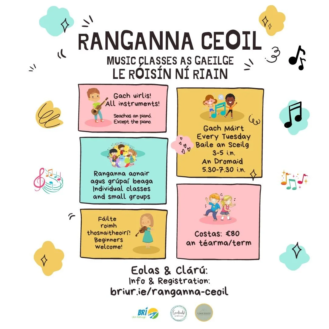 Ranganna ceoil le Róisín Ní Riain ag tosnú arís i mí Eanáir