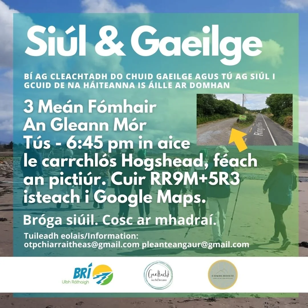 Siúl &amp; Gaeilge