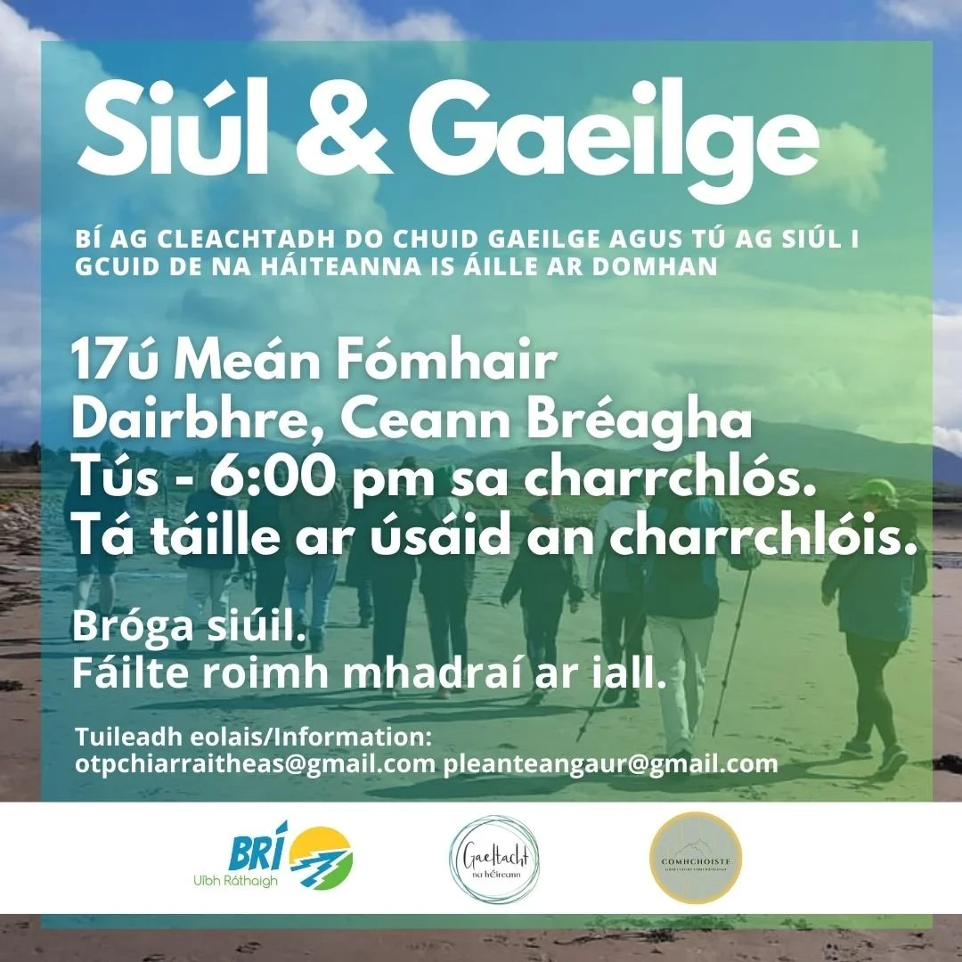 Siúl &amp; Gaeilge
