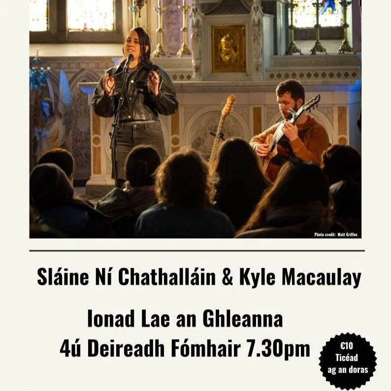 Ceolchoirm sa Ghleann le Sláine Ní Chathalláin agus Kyle Macauley