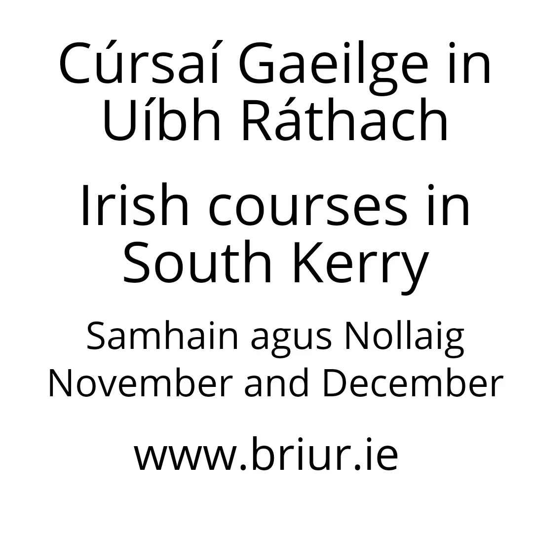 Cúrsaí Gaeilge / Irish Courses