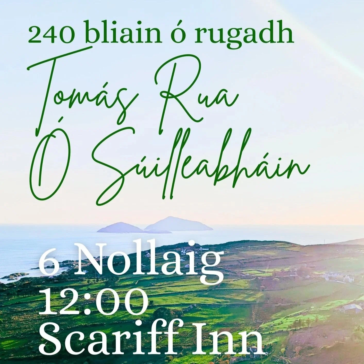 240 ó rugadh Tomás Rua Ó Súilleabháin