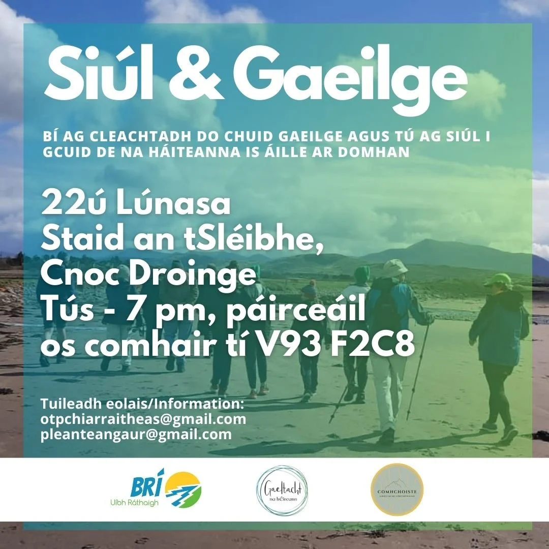 Siúl &amp; Gaeilge