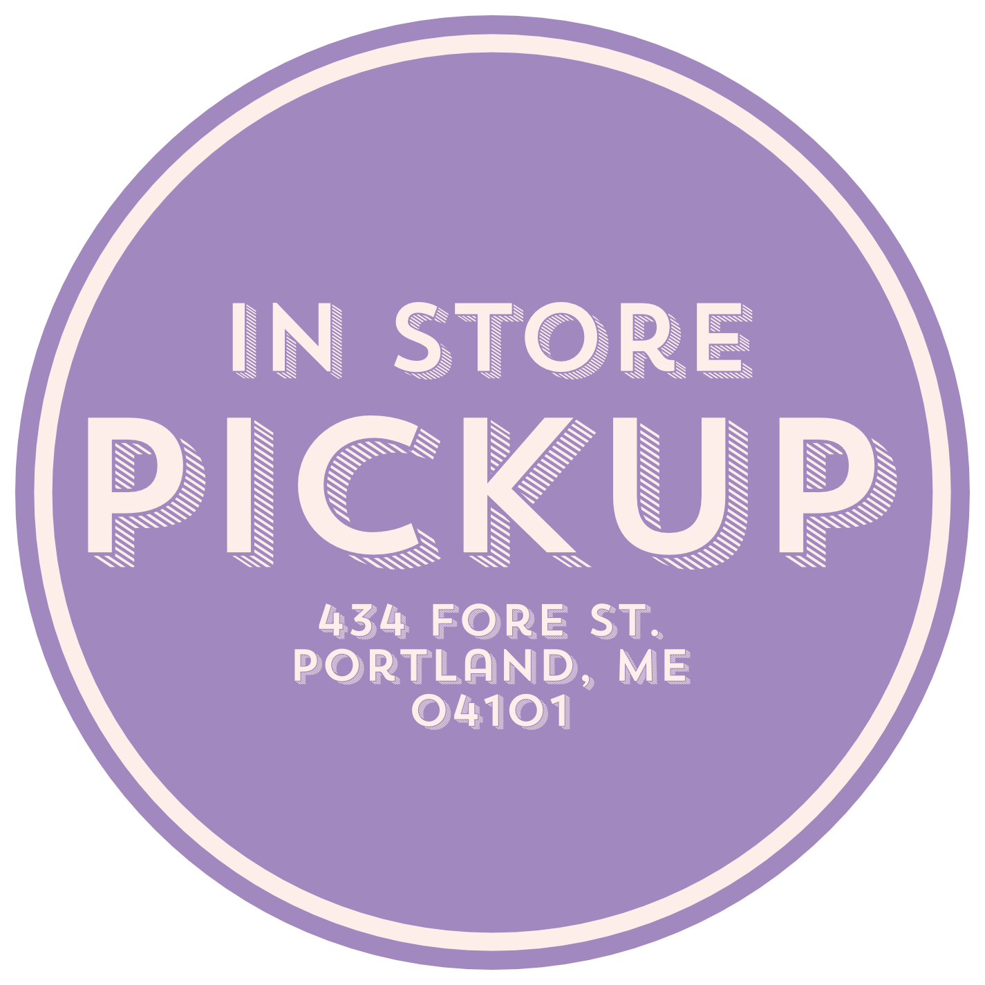 In Store Pickup Button