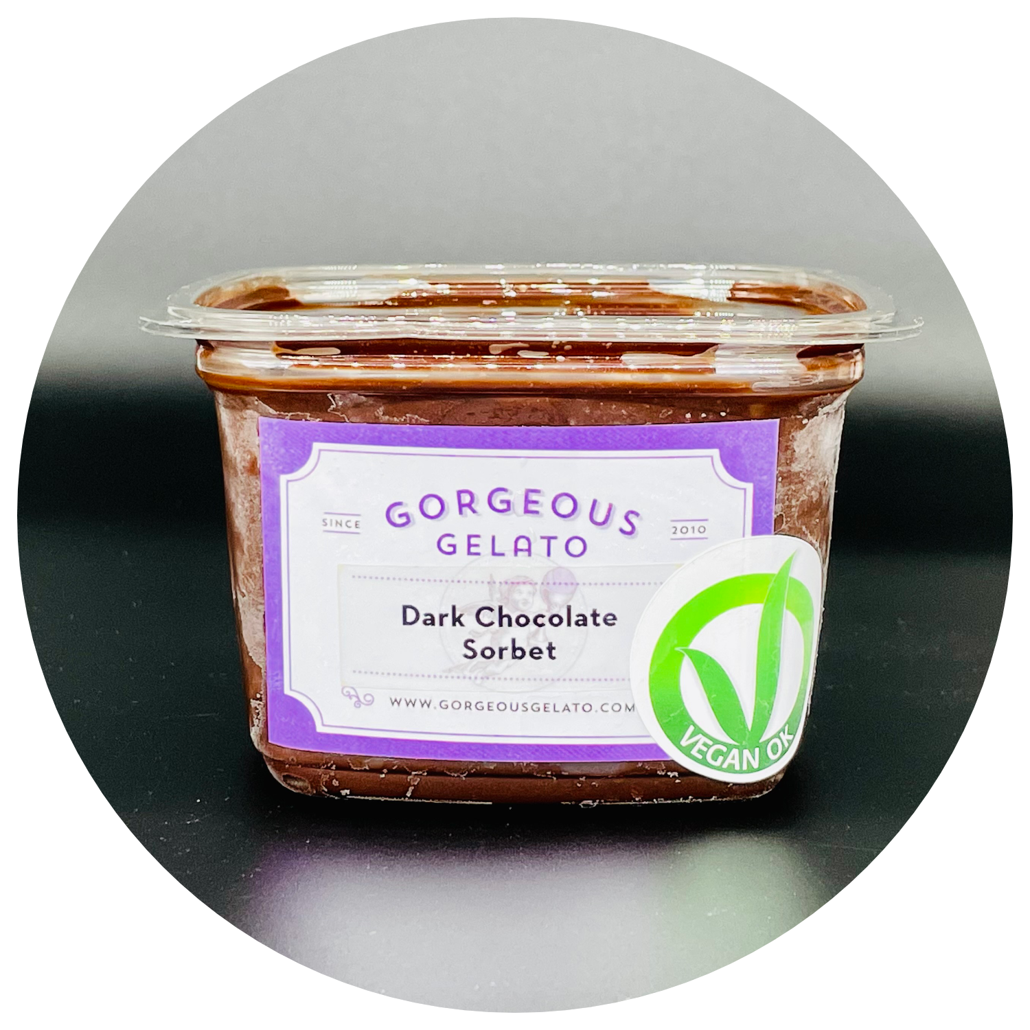 Dark Chocolate Sorbet