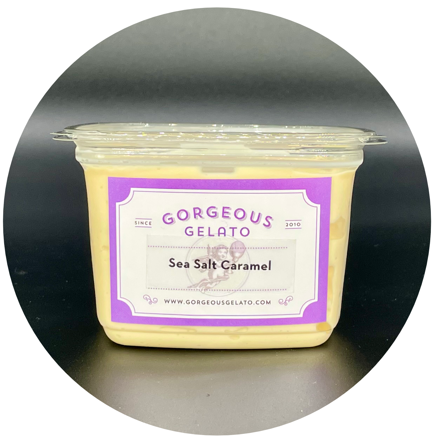Sea Salt Caramel Pint — Gorgeous Gelato