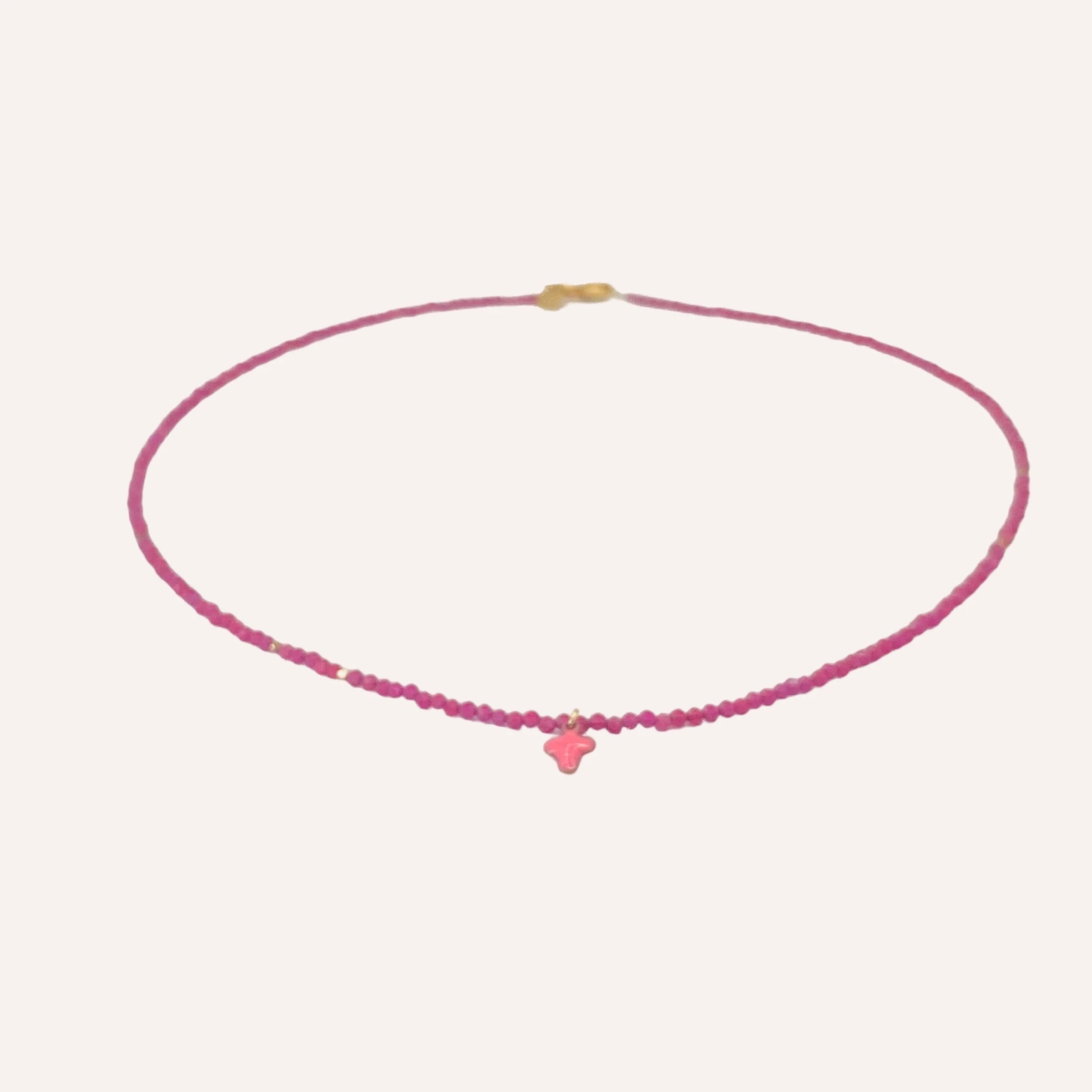 Collier Eclipse spinelle trèfle.JPG