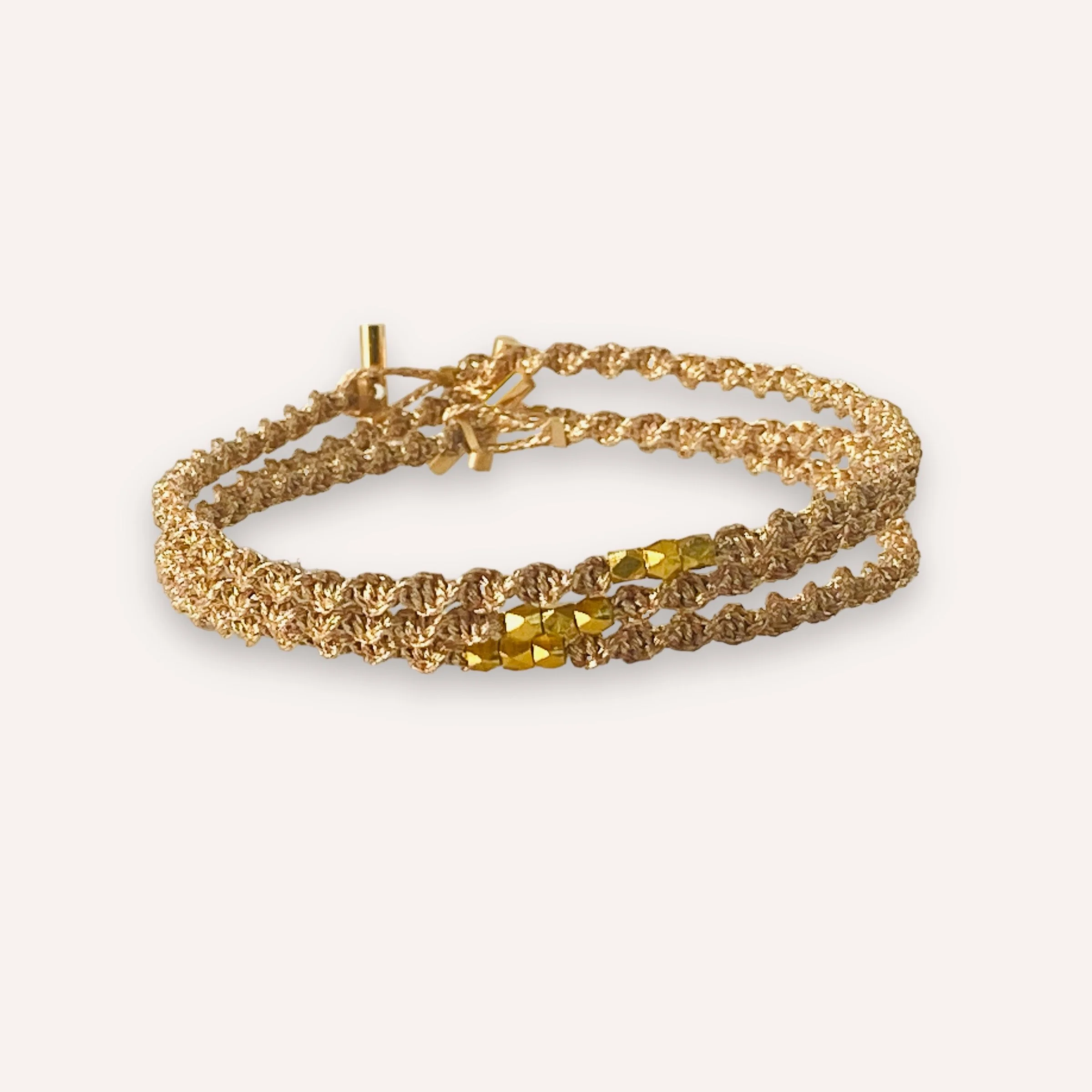 Bracelets Equinoxe torssadé pépites vermeil.JPG