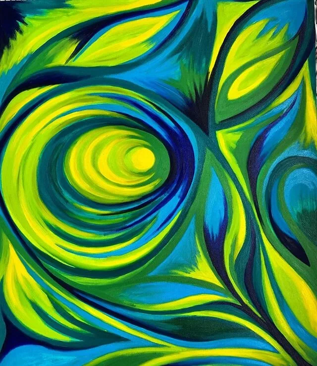 Finished ready to send #green #verde #lockdown2020 #stayhome #quedateencasa #creative #oilpainting #painting🎨 #windsorandnewton #art #arte #artesanal #artofinstagram #artist #artwork #artforyourhome #artforsale #abstract #contemporaryart #abstractar