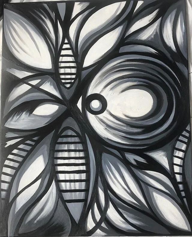 Second layer 3 black and white #blancoynegro #blackandwhite #color #abstract #abstractart #abstractpainting #painting #art #artistsoninstagram #artist #arte #oilpainting #windsorandnewton #comtemporaryart #artgallery #artgalleries #gallery #galleryar