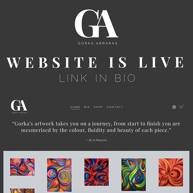 Website is now live📢⚡️
L I N K  I N  B I O ! ! ! &bull;
&bull;
&bull;
&bull;
&bull;
&bull;

#instaart #oilpainting #oilpainting #londonartgallery #londonart #londonartist #artistsoninstagram #websitelaunch #londonist #londongallery