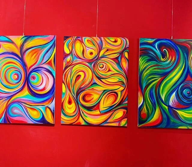 It has been a pleasure to exhibit in Milan , thank you so much for all the support @erika______artcurator @divulgarti_group #artexhibition #arte #milan #milangallery #italiansdoitbetter #abstract #abstractpainting #oilpainting #contemporaryart #art