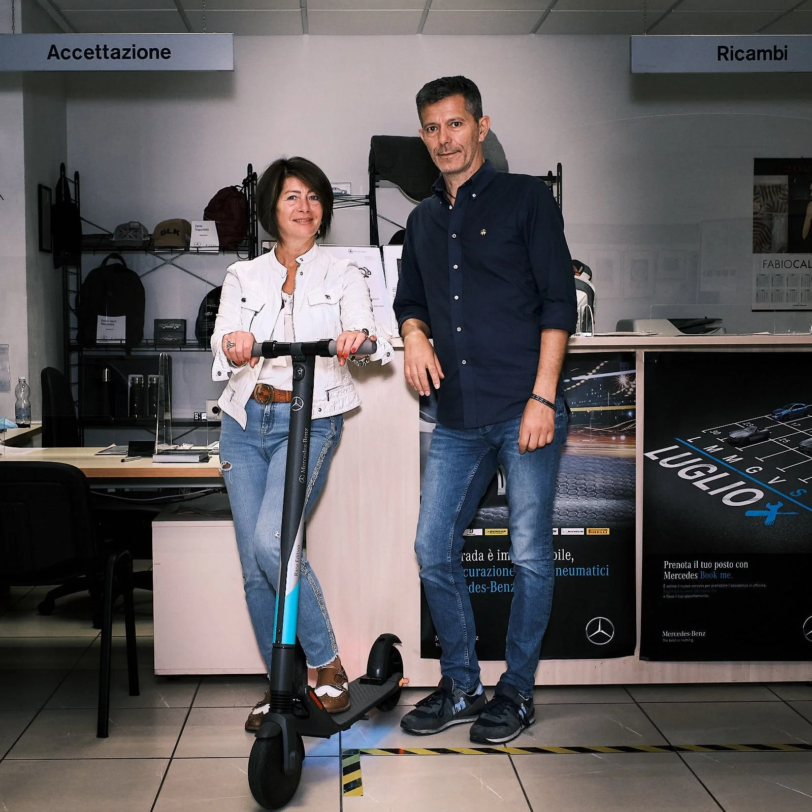 Alessandra e Andrea Bicchi
