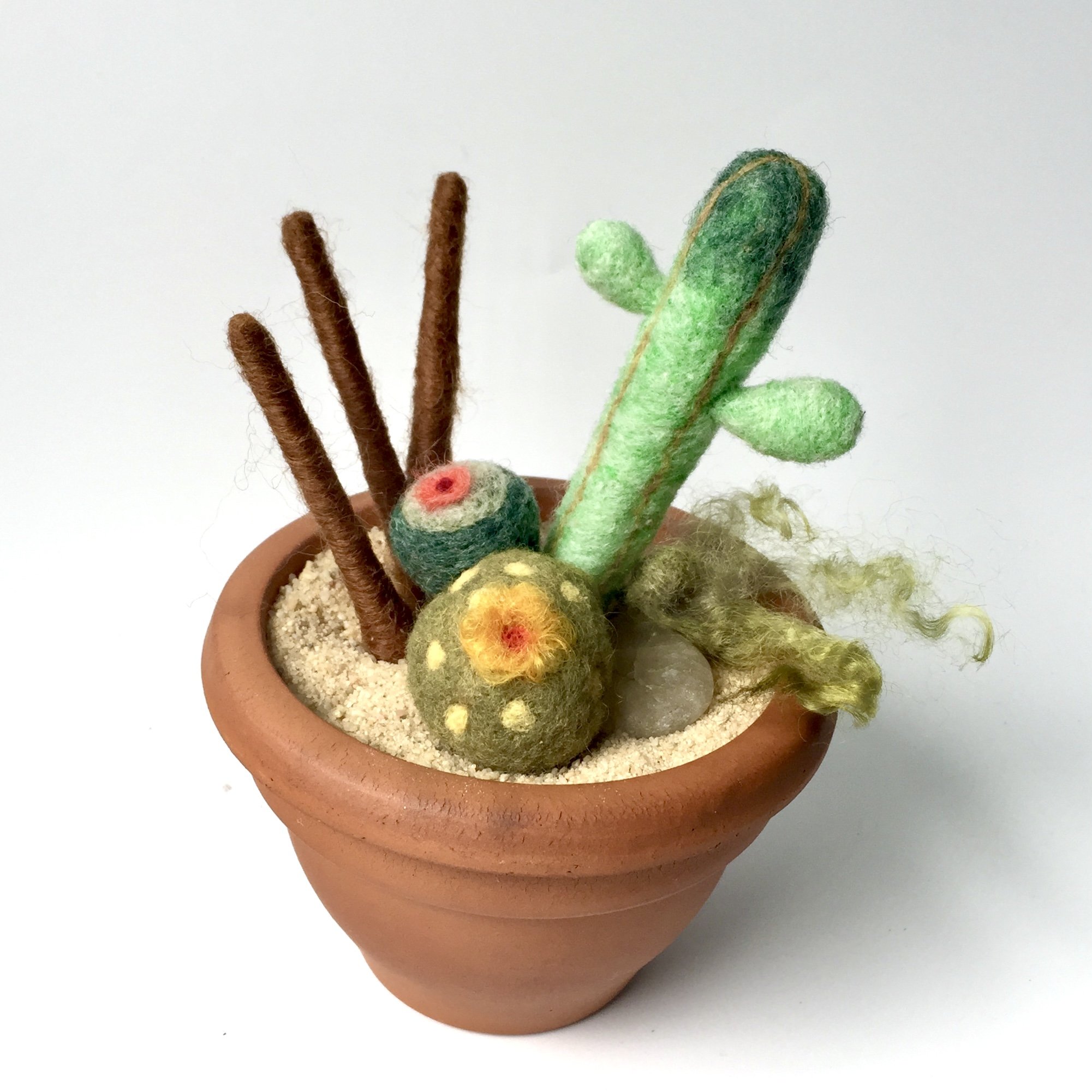 Fantastic Felted Cacti