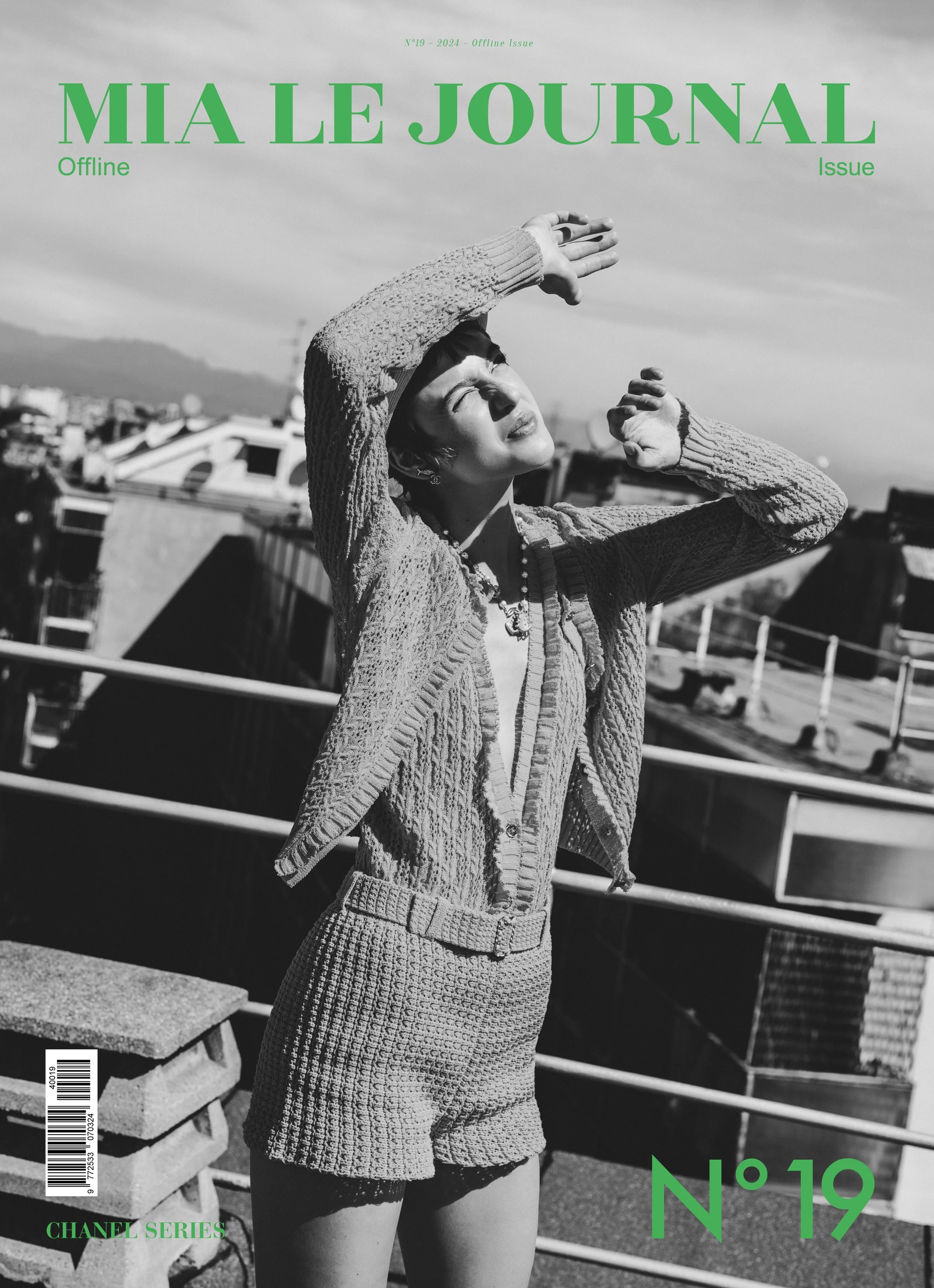 UNPLUGGED - CHANEL SERIES - COVER STORY FOR MIA LE JOURNAL