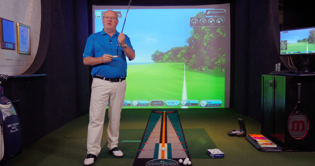 Why a pure strike is crucial for consistent putting
