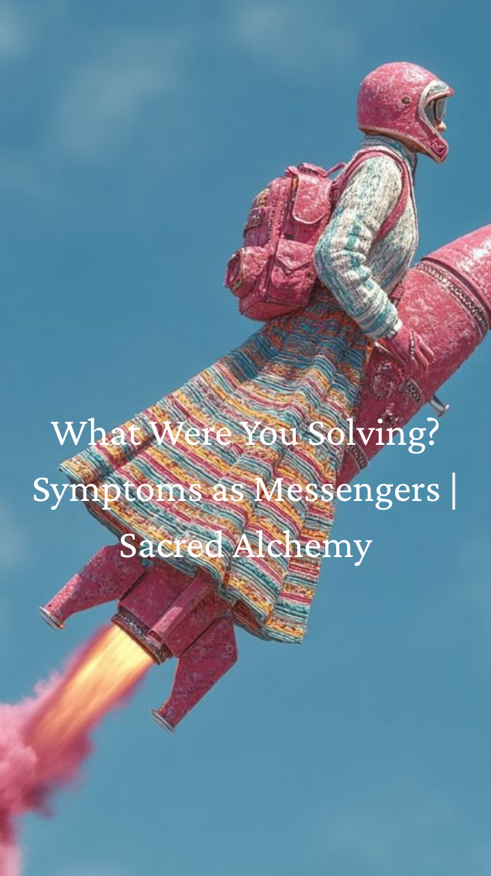 What Were You Solving? Symptoms as Messengers | Sacred Alchemy