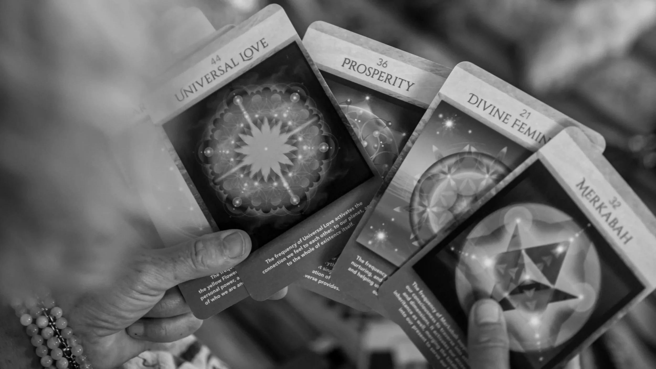 Sacred Alchemy Cards used for divination