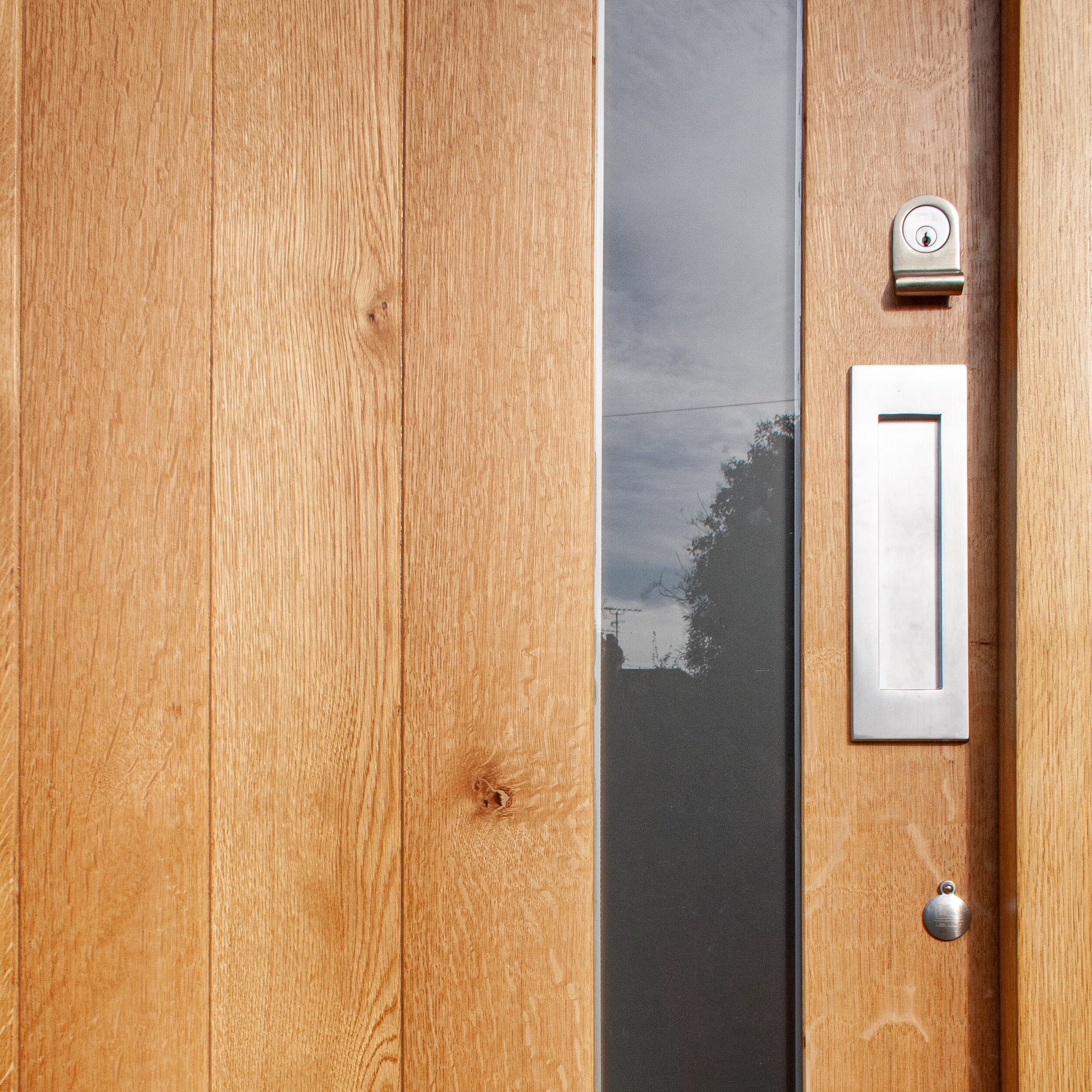 Custom Oak Door