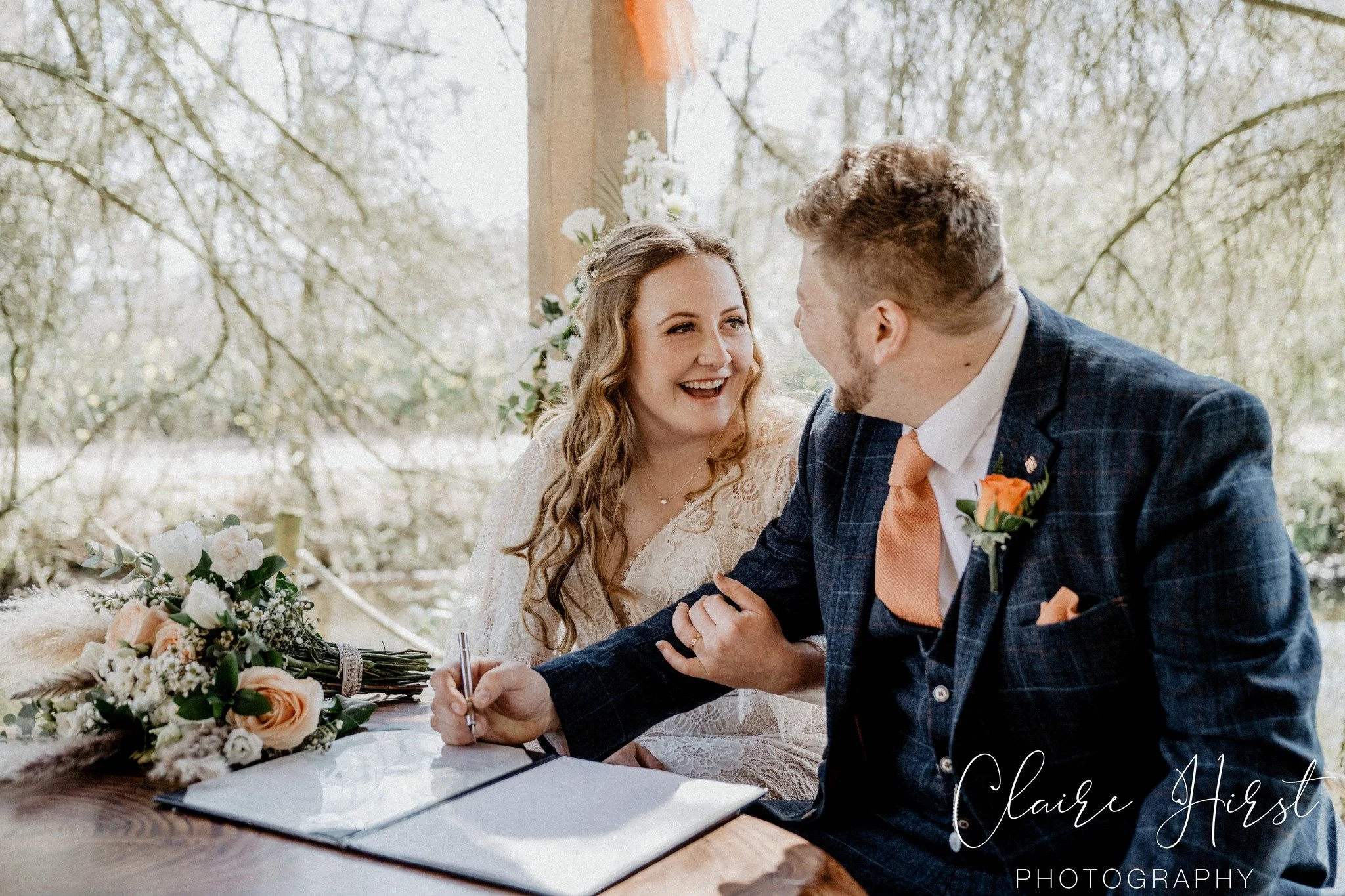 Alex &amp; Eliot Wedding, Hackness Grange, Scarborough