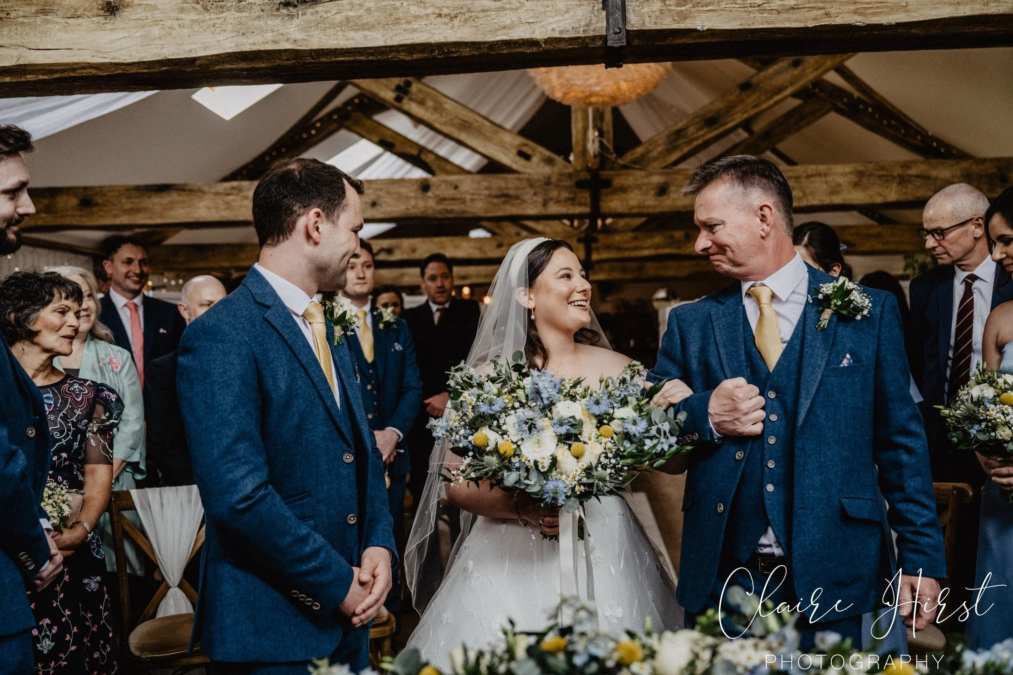 Hannah &amp; Abel Wedding, Whinstone View Wray's Barn, Great Ayton