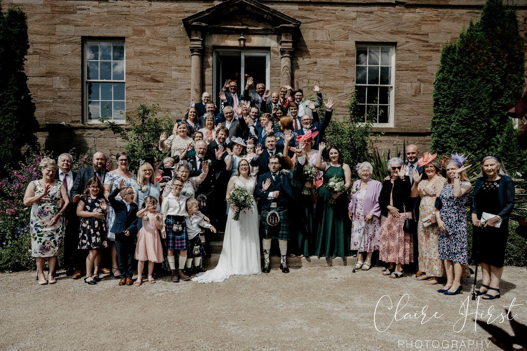 Zoe &amp; Mikey Wedding, Newton Hall, Alnwick