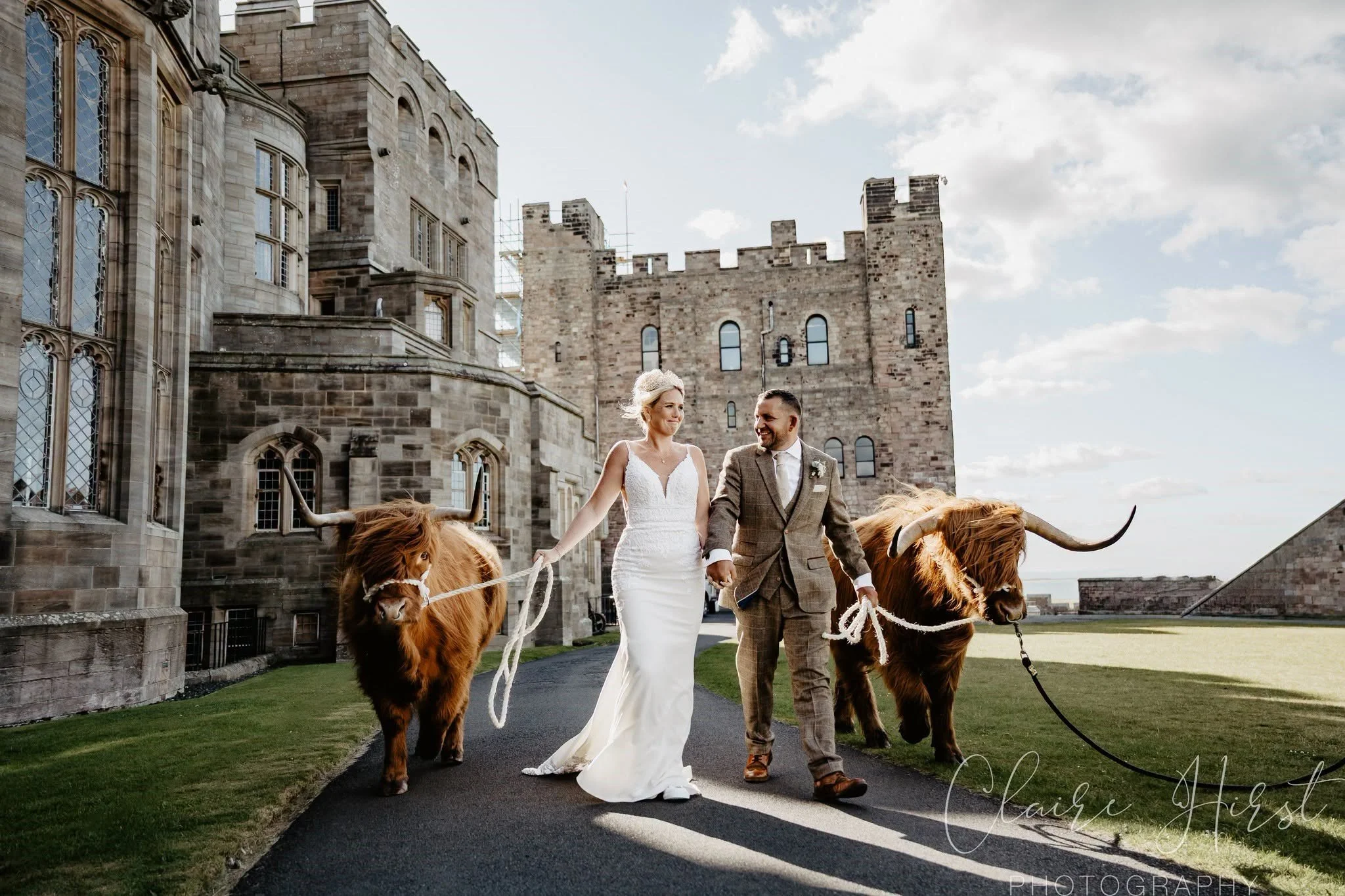 Tammy &amp; Piero | Bamburgh Castle Wedding, Northumberland