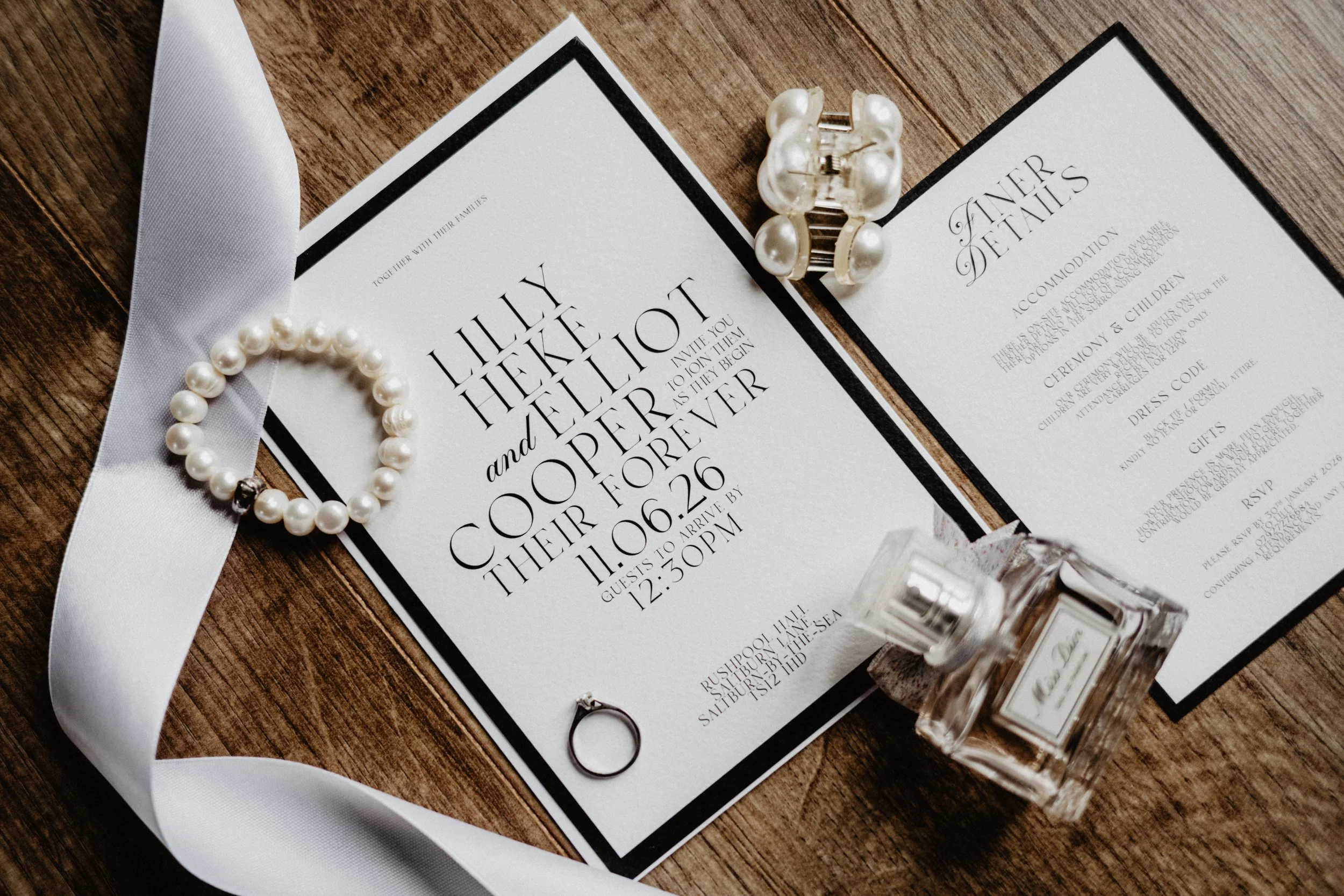 Wedding Stationary Photography