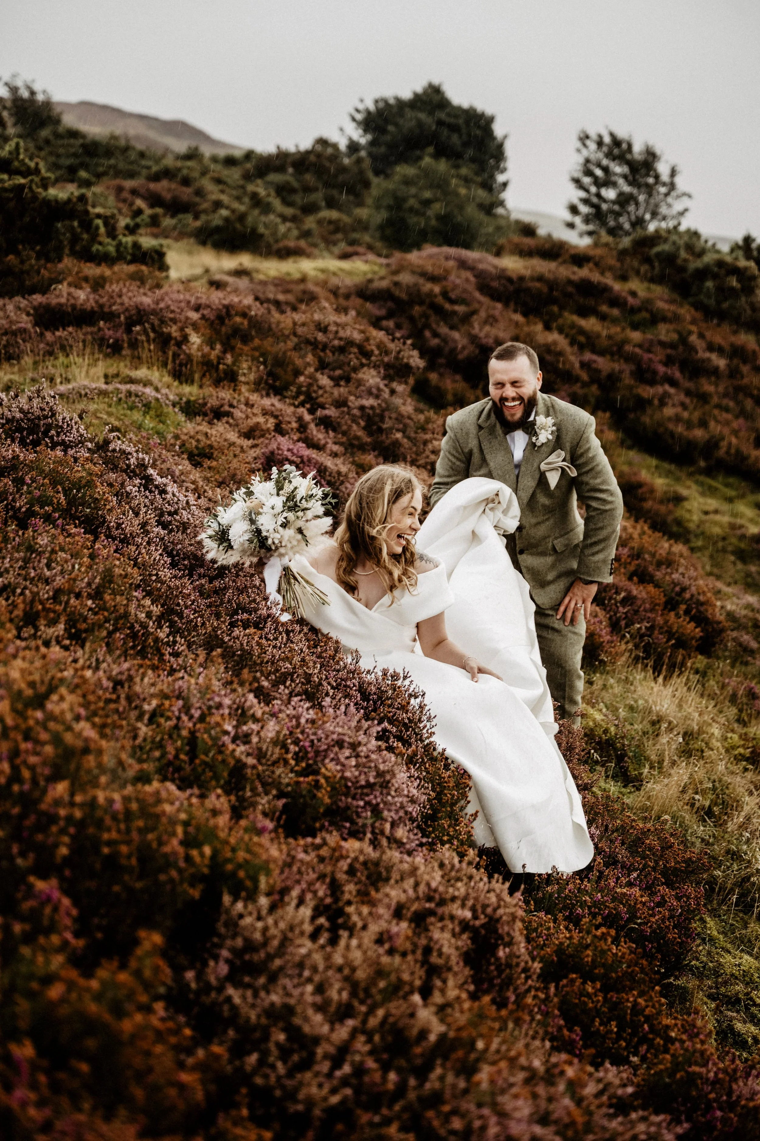 Bride & Groom Danby Castle