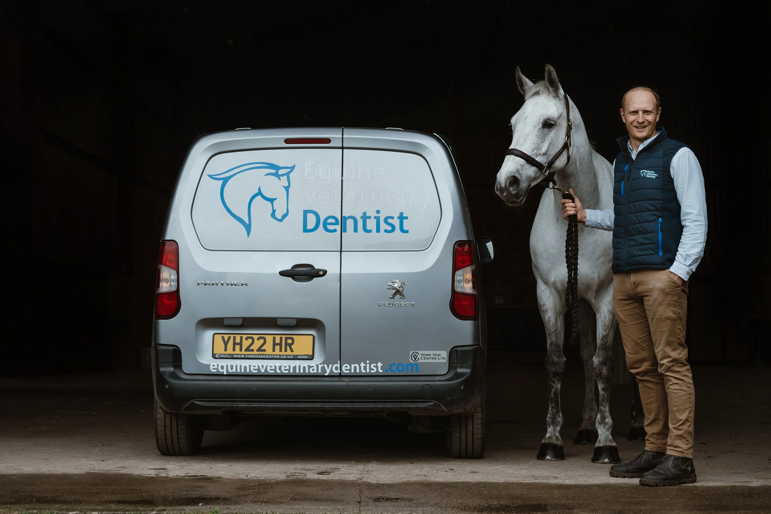 Equine Veterinary Dentist Photography 