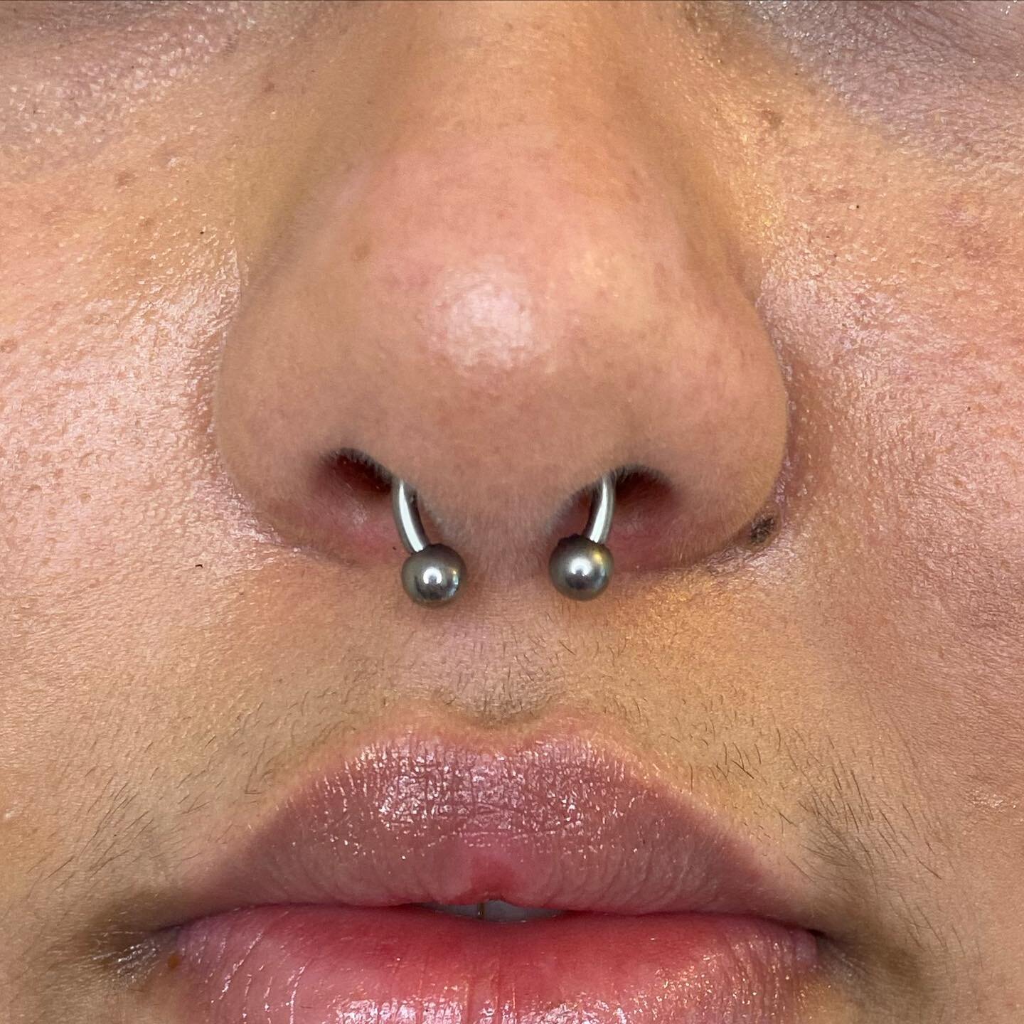 fresh septum!!💜✨