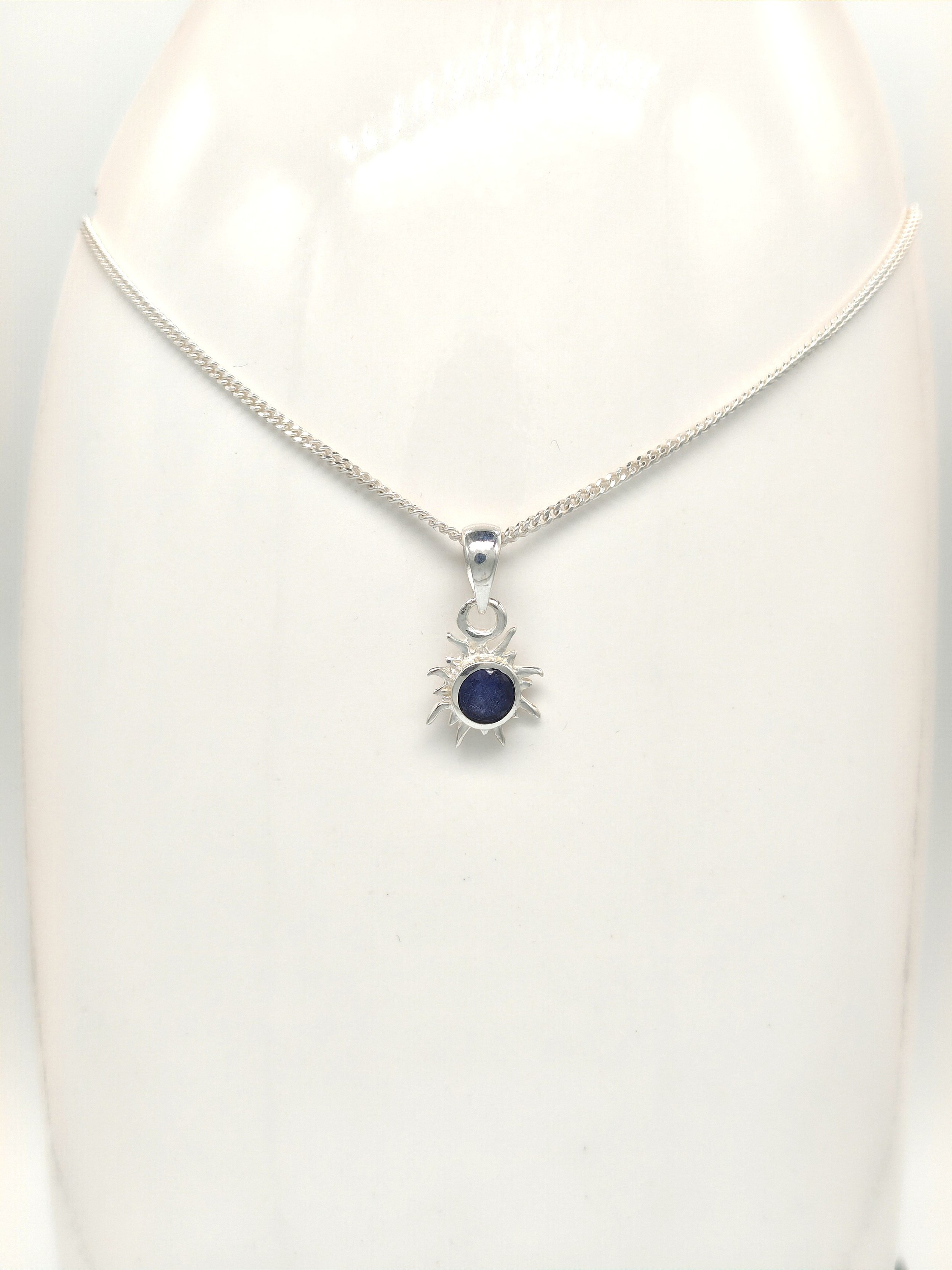 Sunshine Sapphire Pendant
