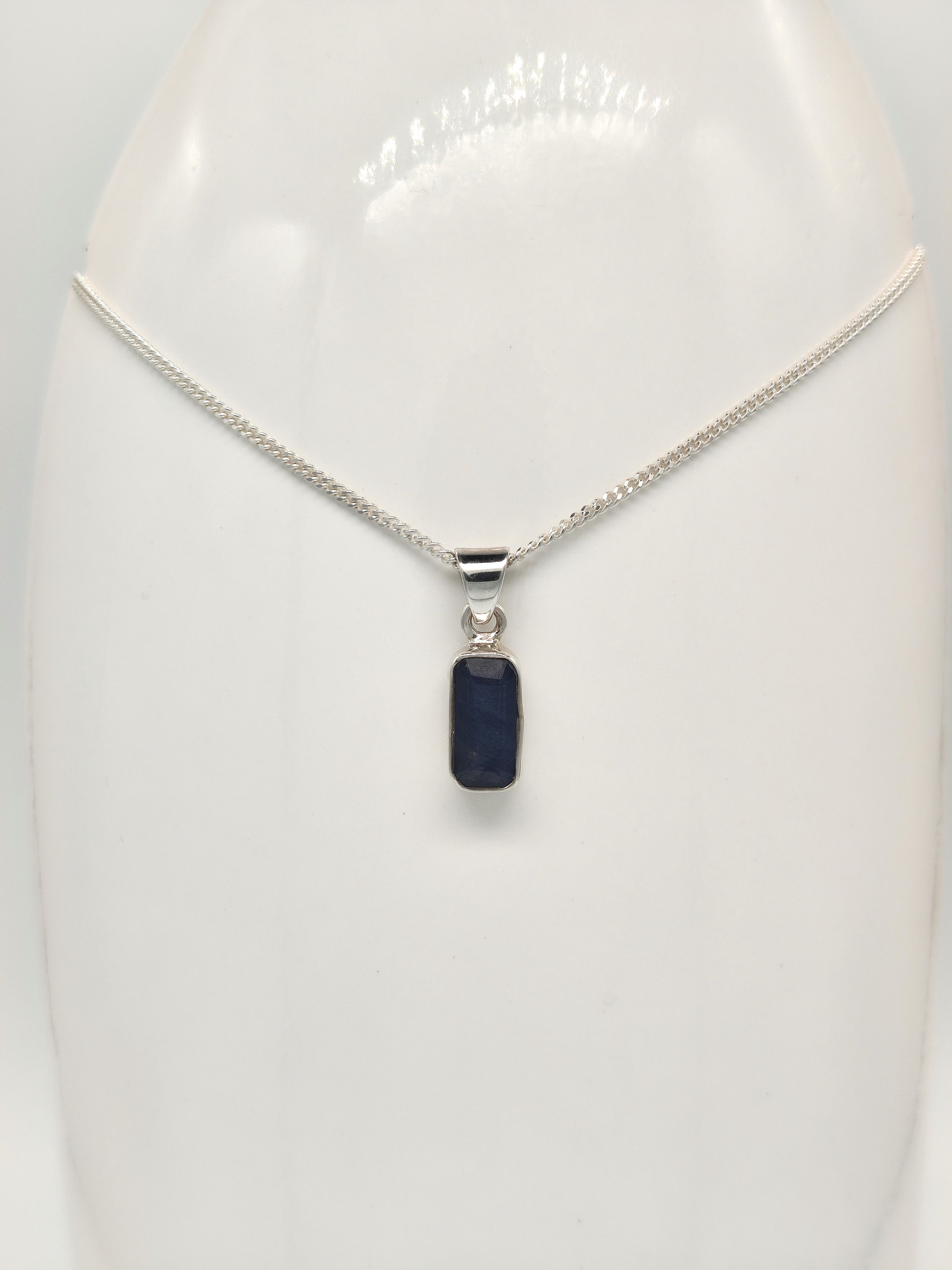 Rectangle Kyanite Pendant
