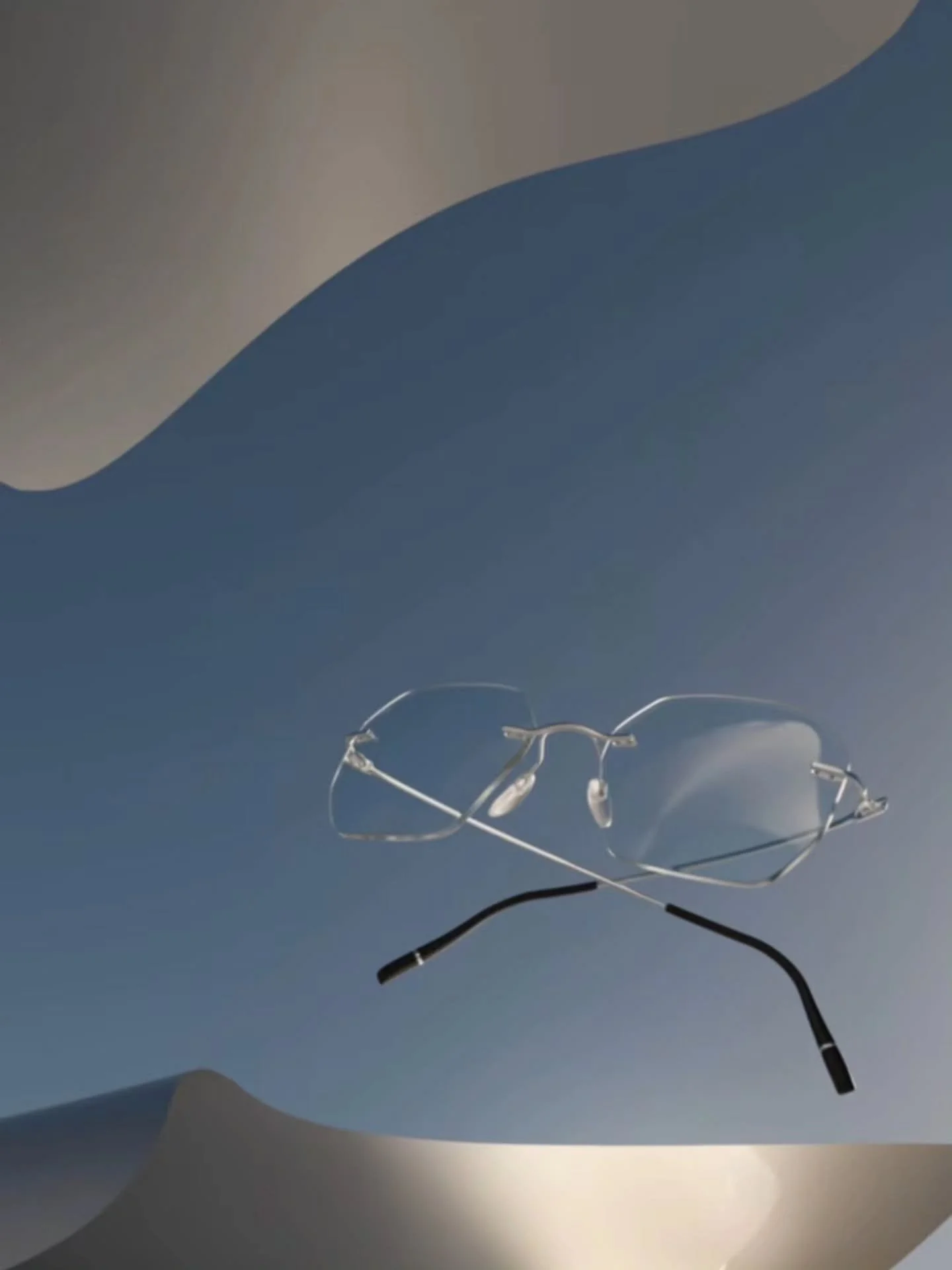 Stijlvol licht zwevend titanium Silhouette eyewear 🪶

#stijlvol #titanium #minimaldesign #fashion