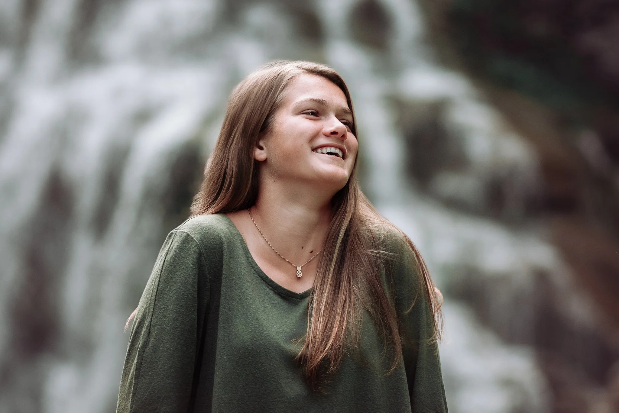 outdoor senior photo session, Charlotte, NC