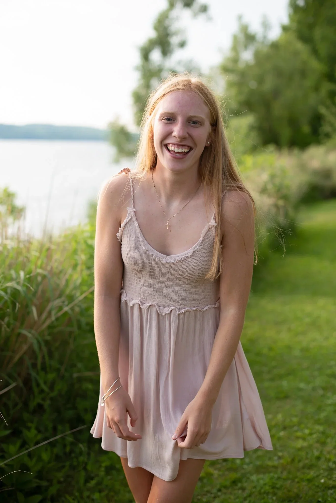 outdoor senior photo session, Charlotte, NC