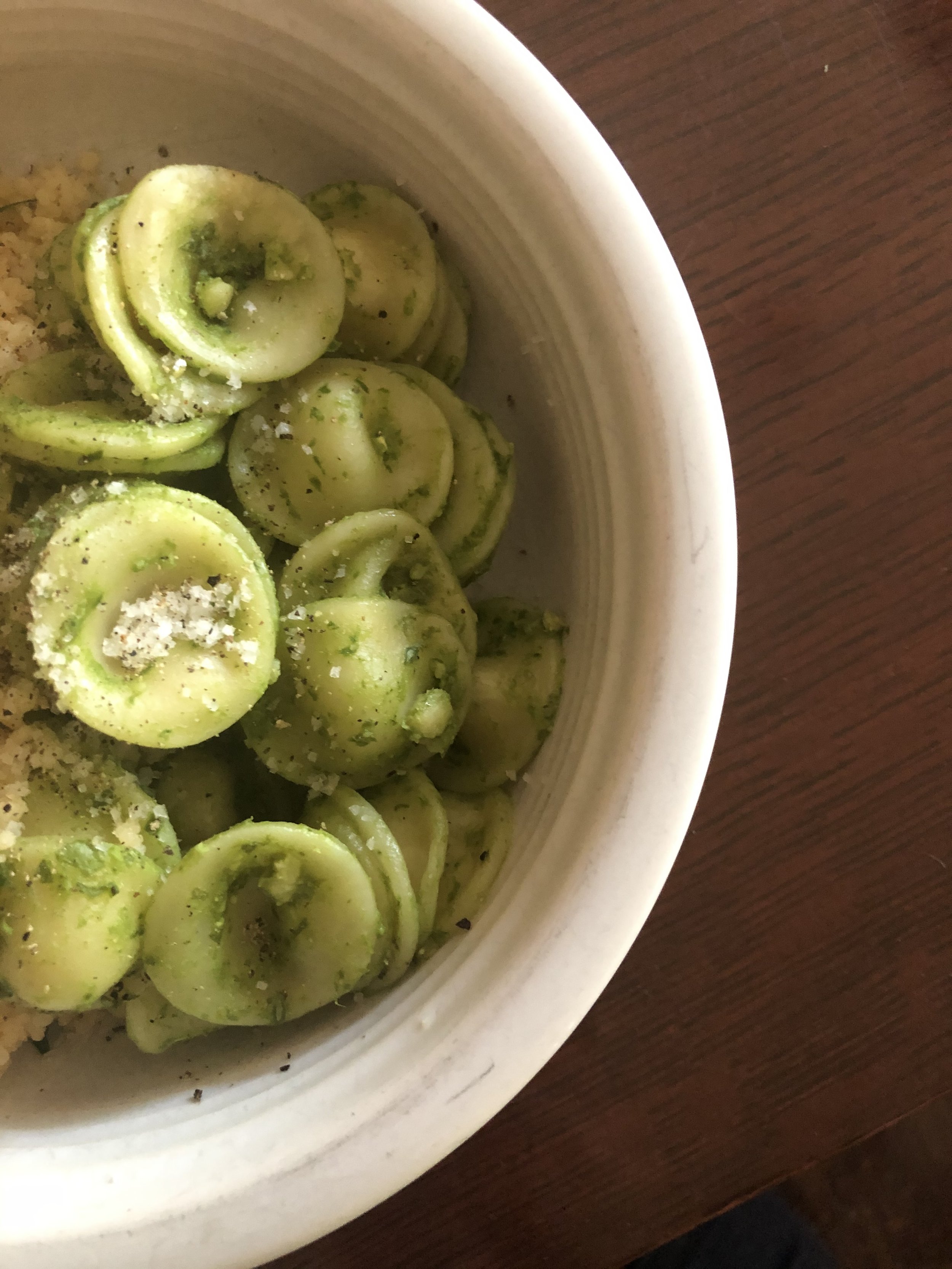 Arugula Pesto Pasta