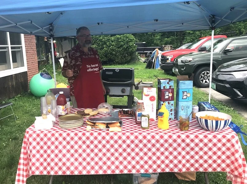 Popup Cookout ... at the Waitsfield Laundromat!