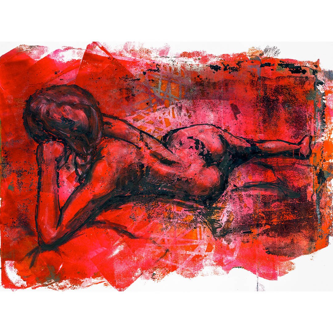 Living Colour Sketch (Red Amanda)
