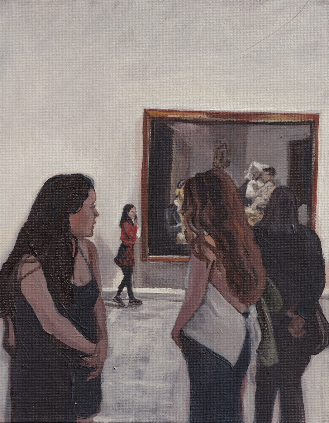 Girls at the Museum