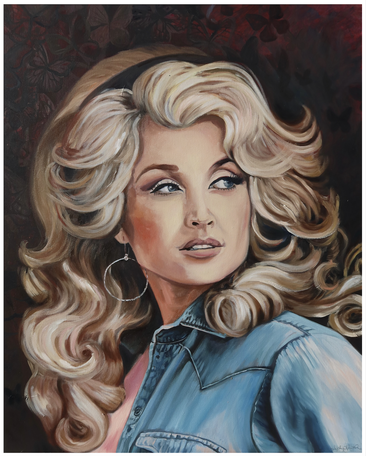 Dolly Oil Portrait | Fine Art Print