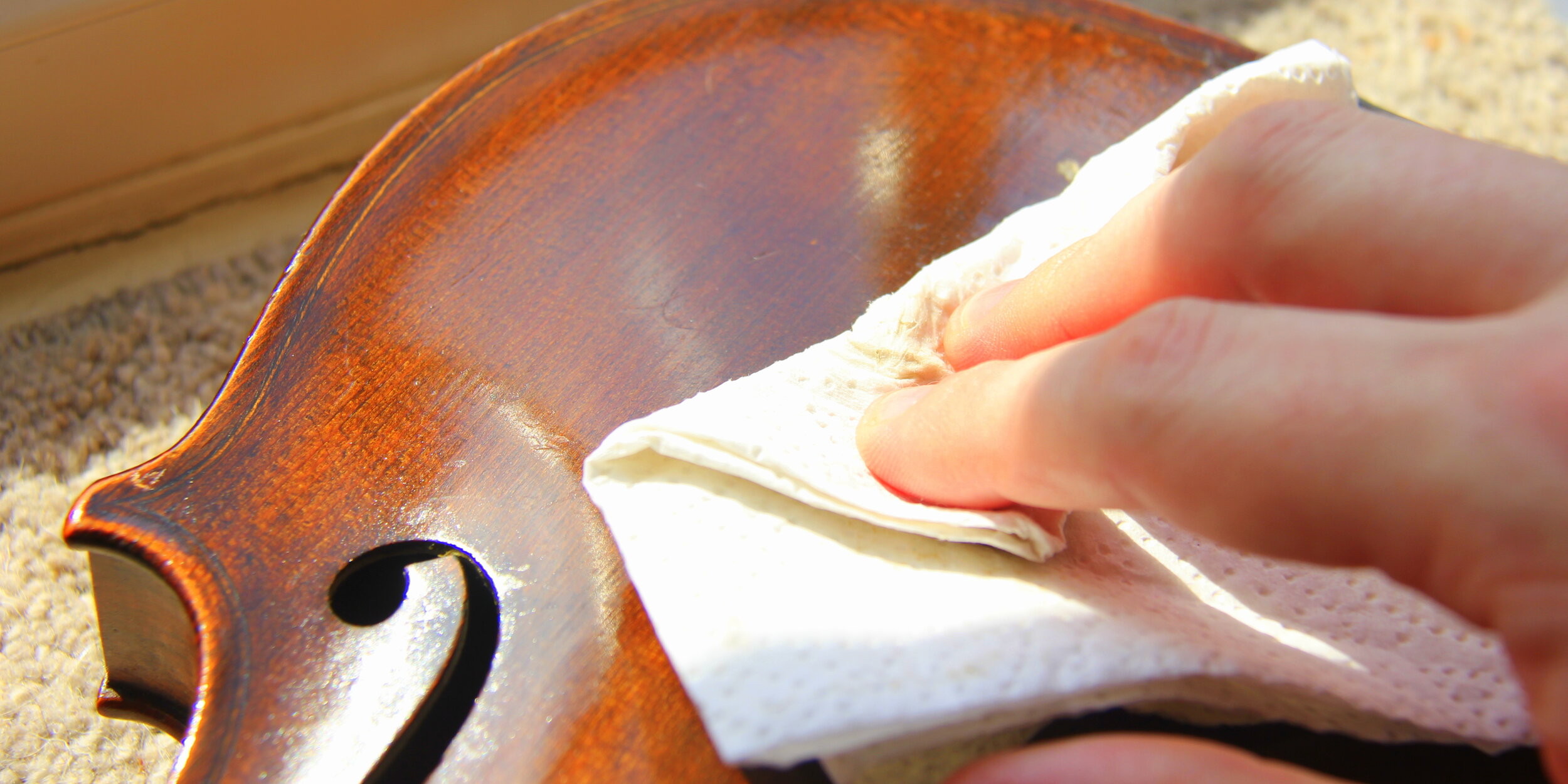 Clean, Polish, and Wax for Instruments