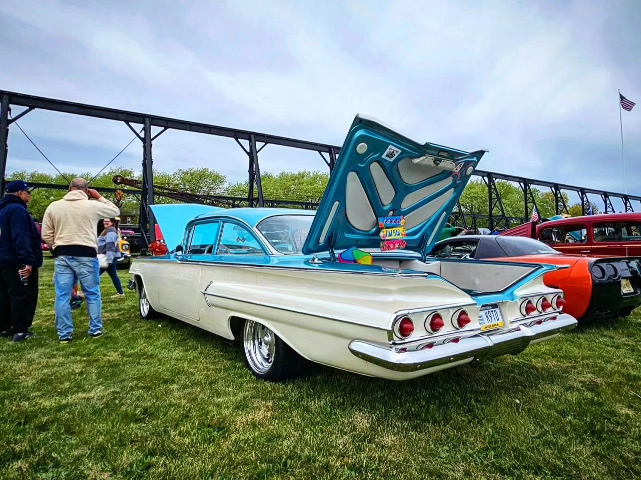 What an amazing turn out today!!!! #roeblingmuseumcarshow